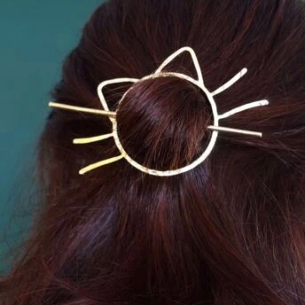 Cat Design Hair Clasp - Picture 8 of 8